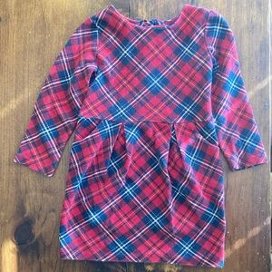 H&M tartan plaid dress